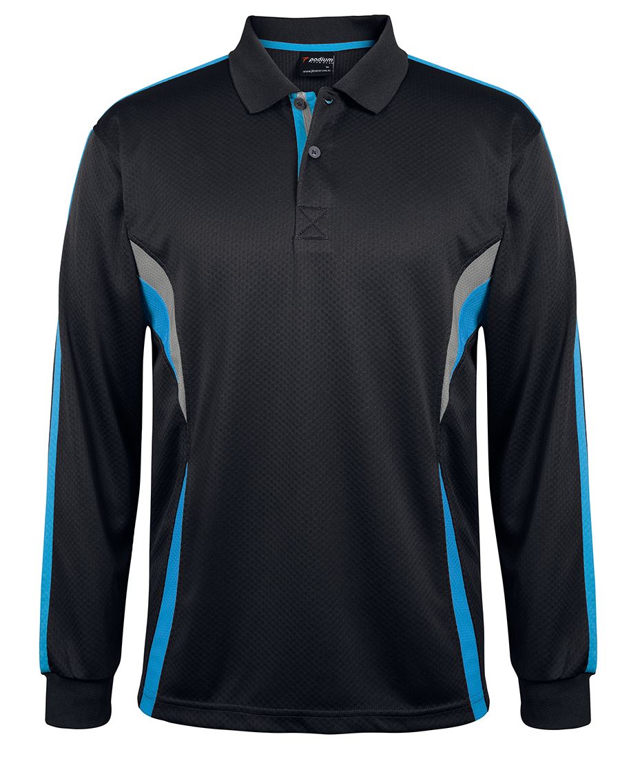 Podium Long Sleeve Cool Polo - 7CLP