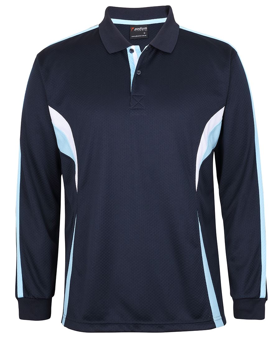 Podium Long Sleeve Cool Polo - 7CLP