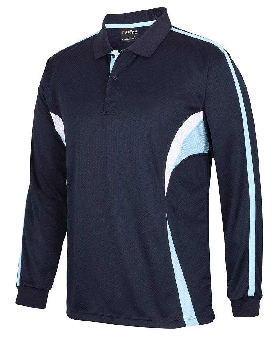 Podium Long Sleeve Cool Polo - 7CLP