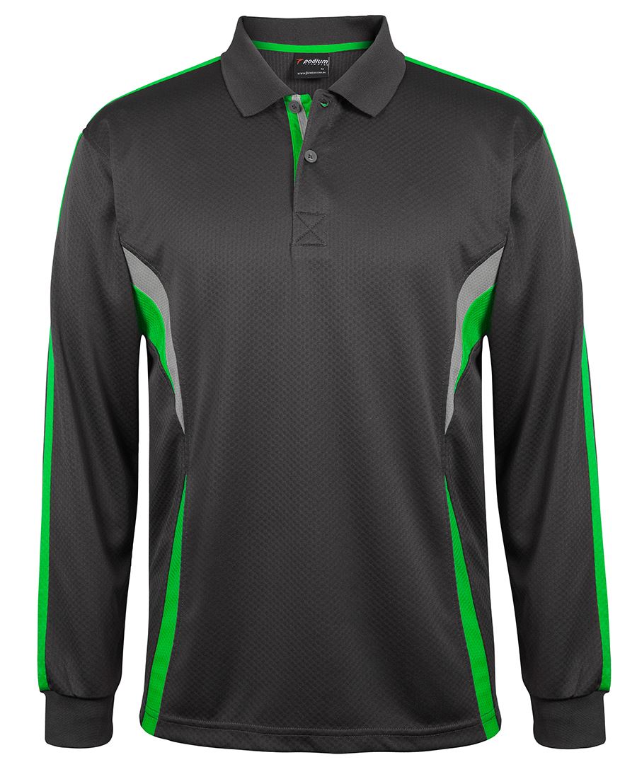 Podium Long Sleeve Cool Polo - 7CLP