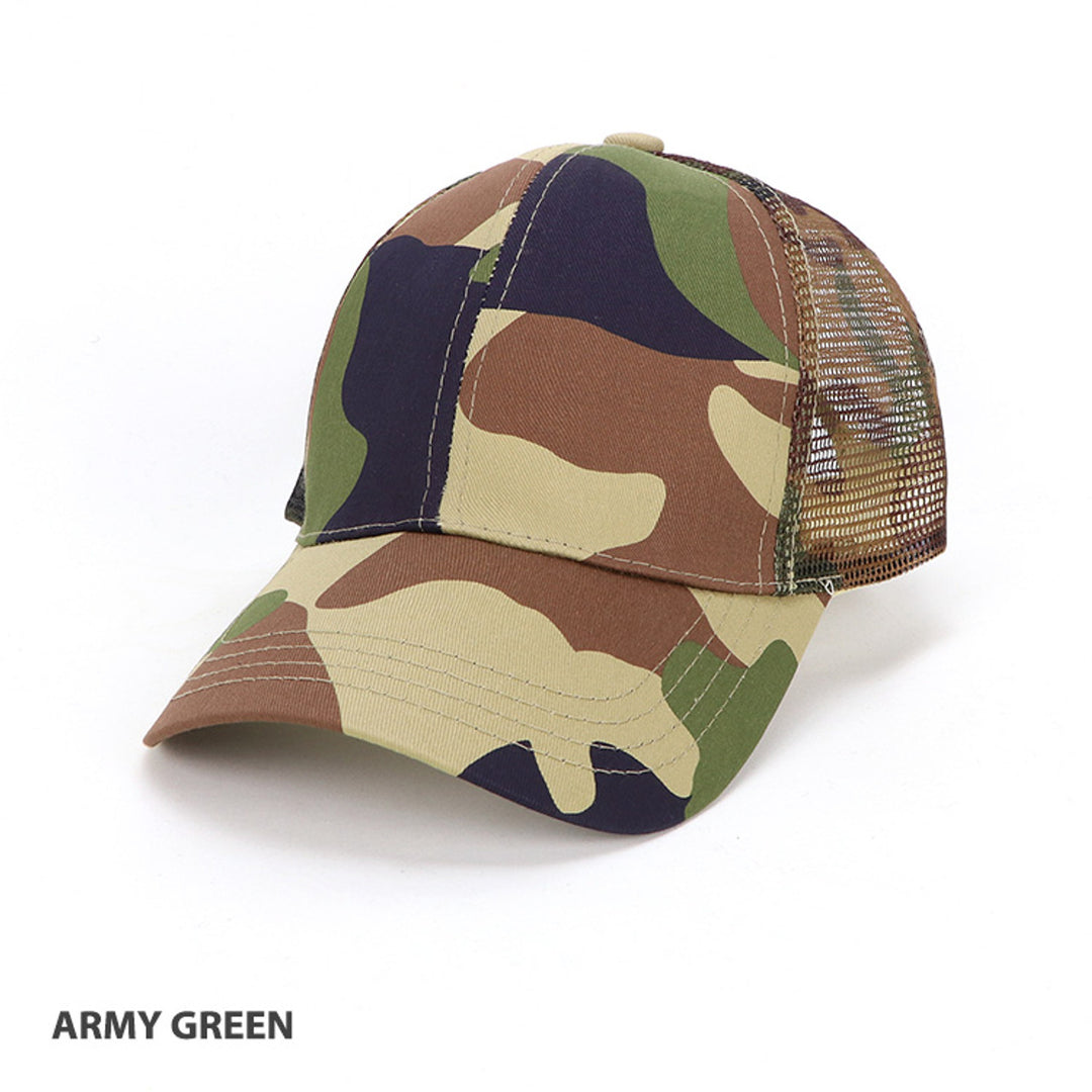 Camo 6-Panel Cap - AH069/HE069