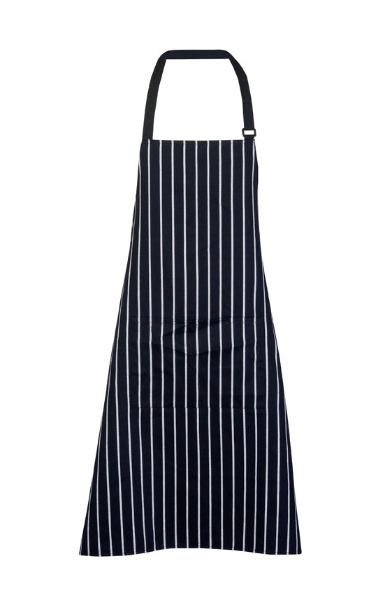 Striped Full Bib Apron - AP603B