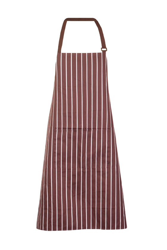 Striped Full Bib Apron - AP603B