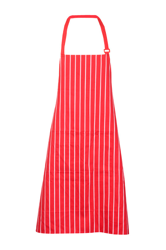 Striped Full Bib Apron - AP603B