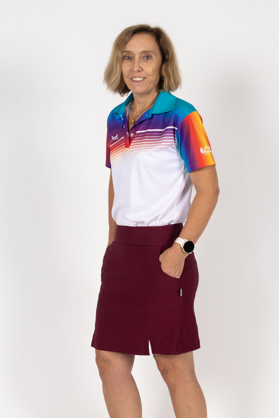 Aceit Ladies Bowls Stretch Skort - LSK06