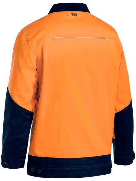 Hi Vis Drill Jacket With Liquid Repellent Finish - BJ6917