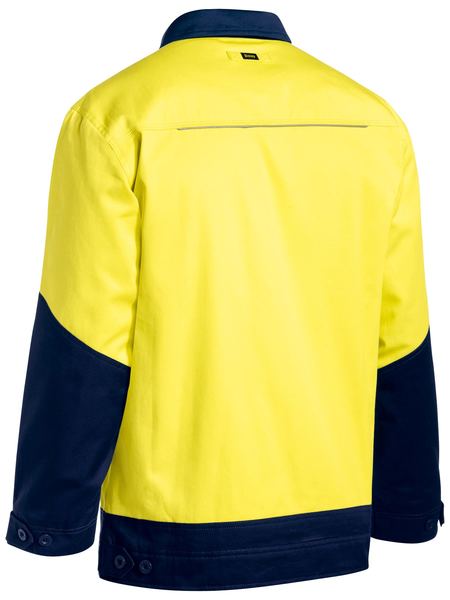 Hi Vis Drill Jacket With Liquid Repellent Finish - BJ6917