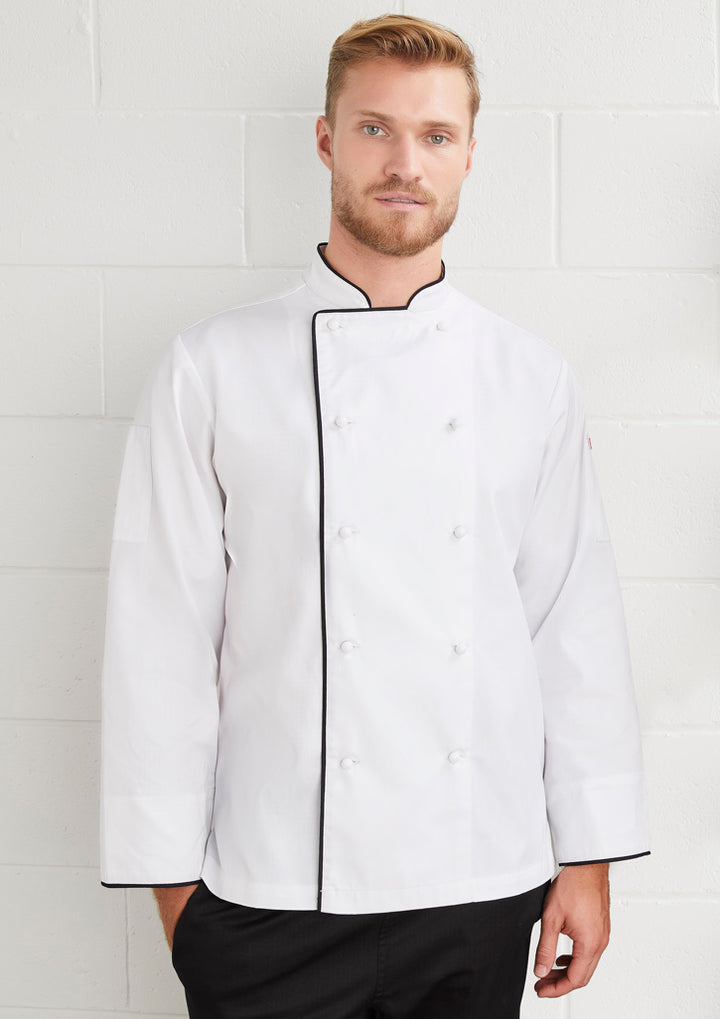 Men's Al Dente Long Sleeve Chef Jacket - CH230ML