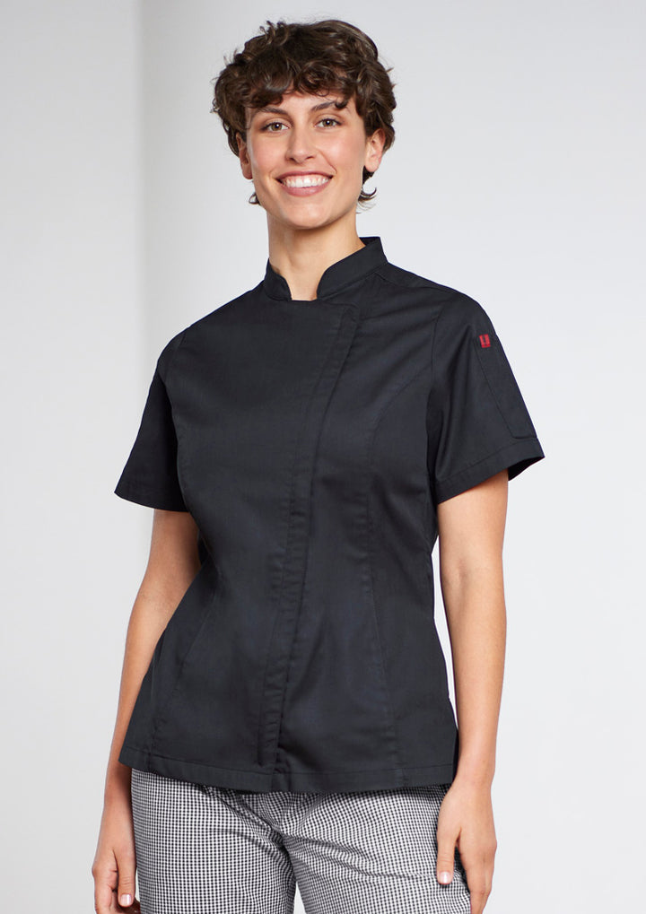 Women's Alfresco Short Sleeve Chef Jacket - CH330LS