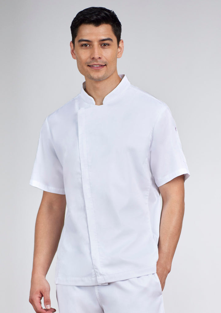 Men's Alfresco Short Sleeve Chef Jacket - CH330MS