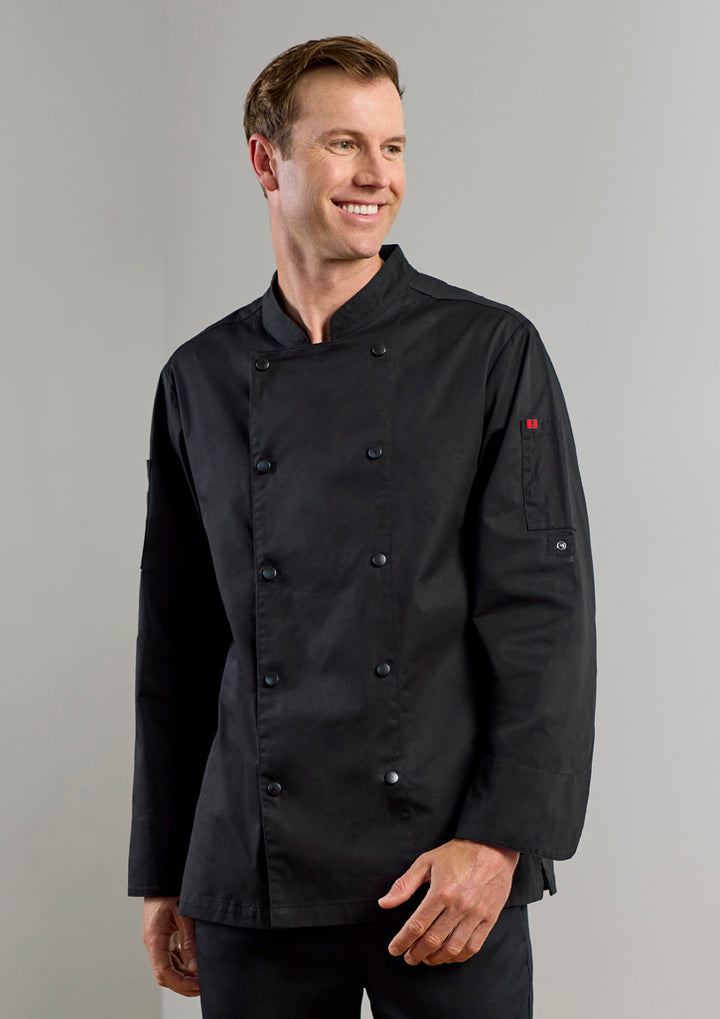 Men's Gusto Long Sleeve Chef Jacket - CH430ML