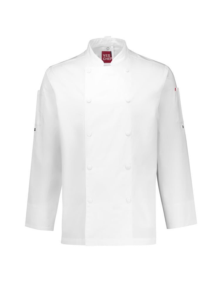 Men's Gusto Long Sleeve Chef Jacket - CH430ML