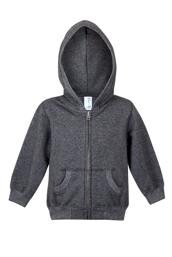 Babies Heather Zip Hoodie - F180ZZ