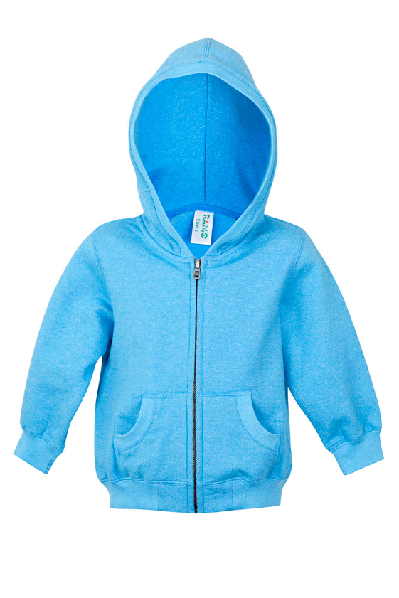 Babies Heather Zip Hoodie - F180ZZ