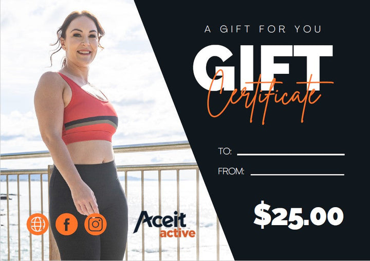 Aceit Active Gift Certificate