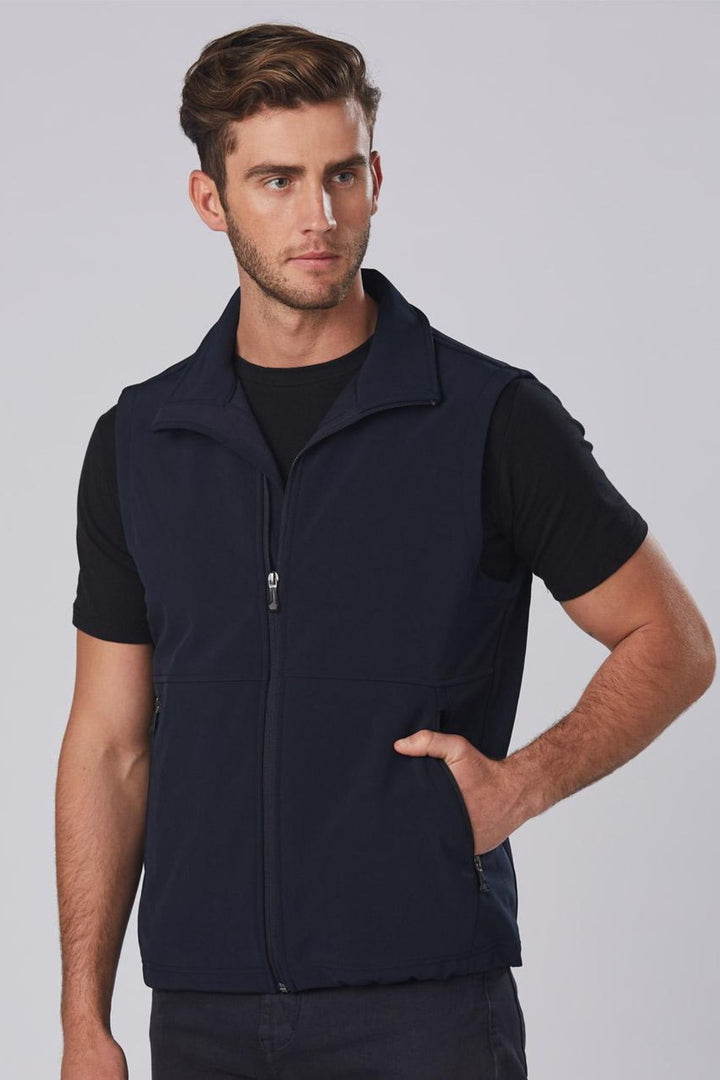 Men's Wind-Water Softshell Vest - JK25