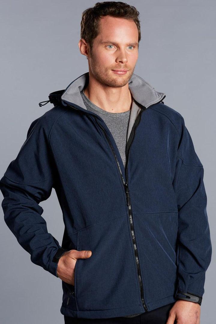 Men's Softshell Hooded Jacket - JK33