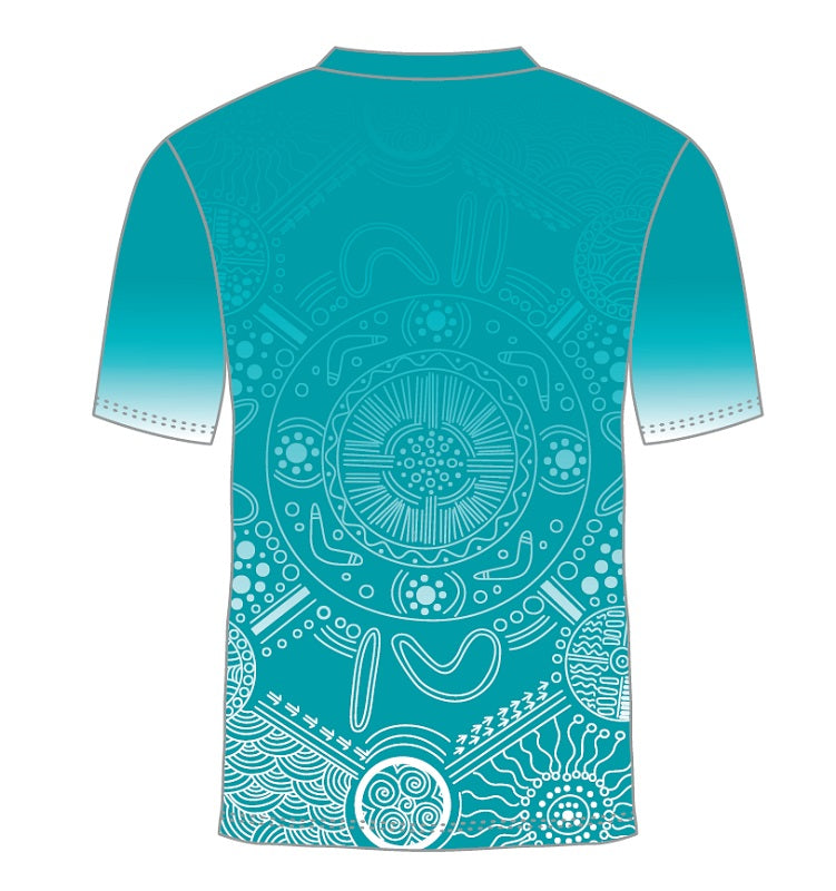 Custom Indigenous Polo Shirt - Kaya Dreaming