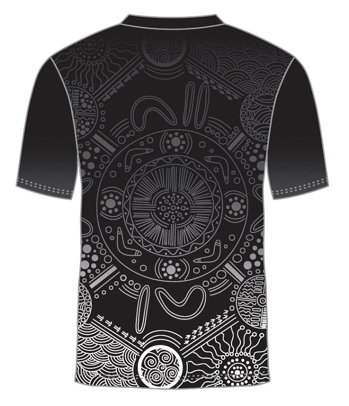 Custom Indigenous Polo Shirt - Kaya Dreaming