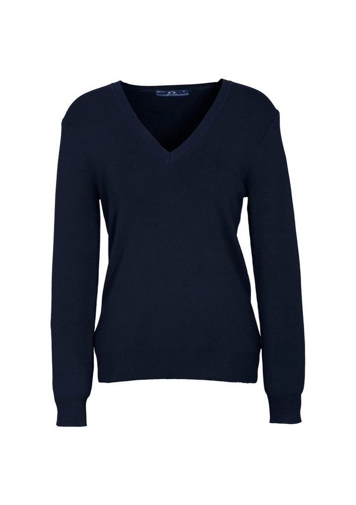 Women's V-Neck Knit Pullover - LP3506