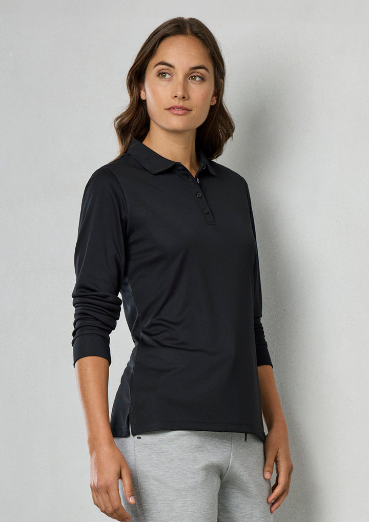 Women's Action Long Sleeve Polo - P206LL