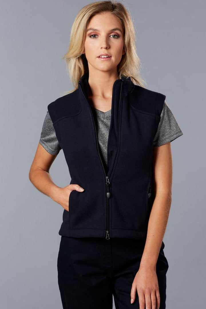 Ladies' Bonded Polar Fleece Vest - PF10