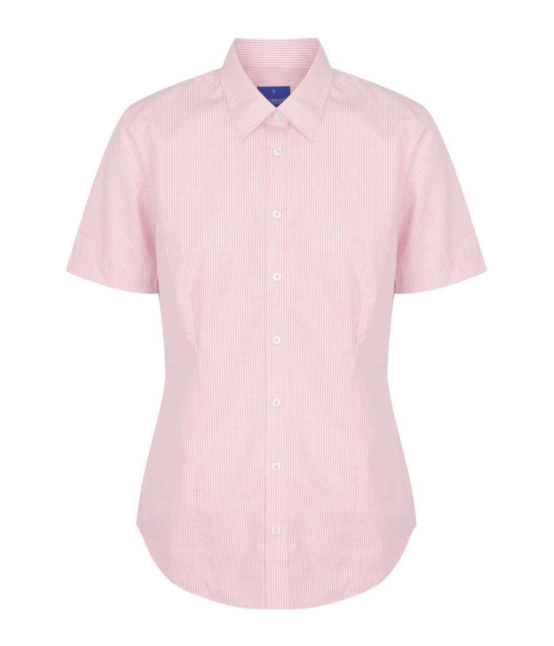 Women's Gingham Short Sleeve Shirt - 1637WS (5 colours)