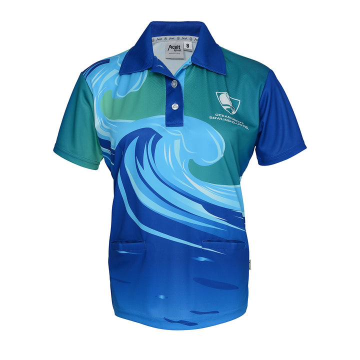 Custom Performance Club Ladies Polo Shirt WB93C