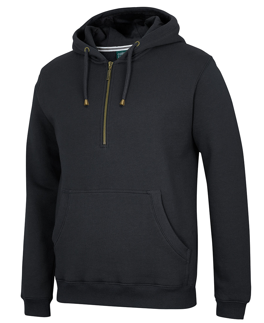 C Of C Brass 1/2 Zip Hoodie - S3FHZ