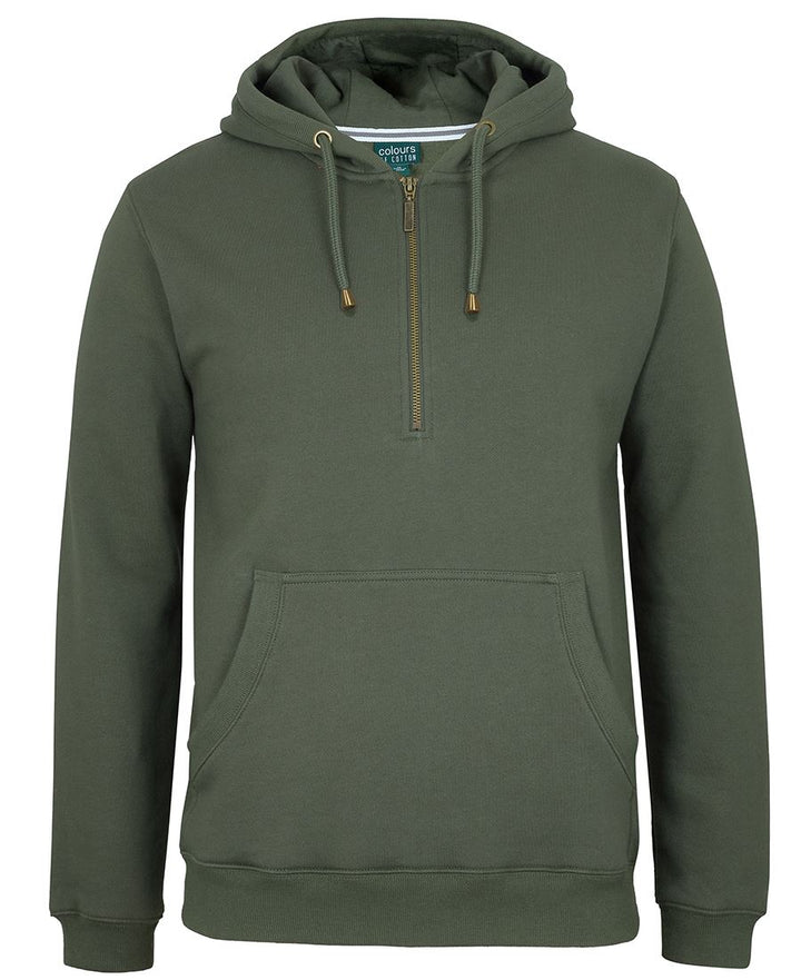 C Of C Brass 1/2 Zip Hoodie - S3FHZ