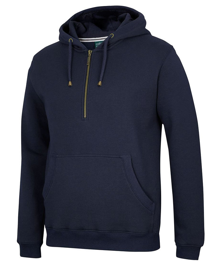 C Of C Brass 1/2 Zip Hoodie - S3FHZ