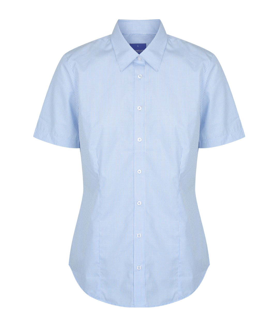 Women's Gingham Short Sleeve Shirt - 1637WS (5 colours)