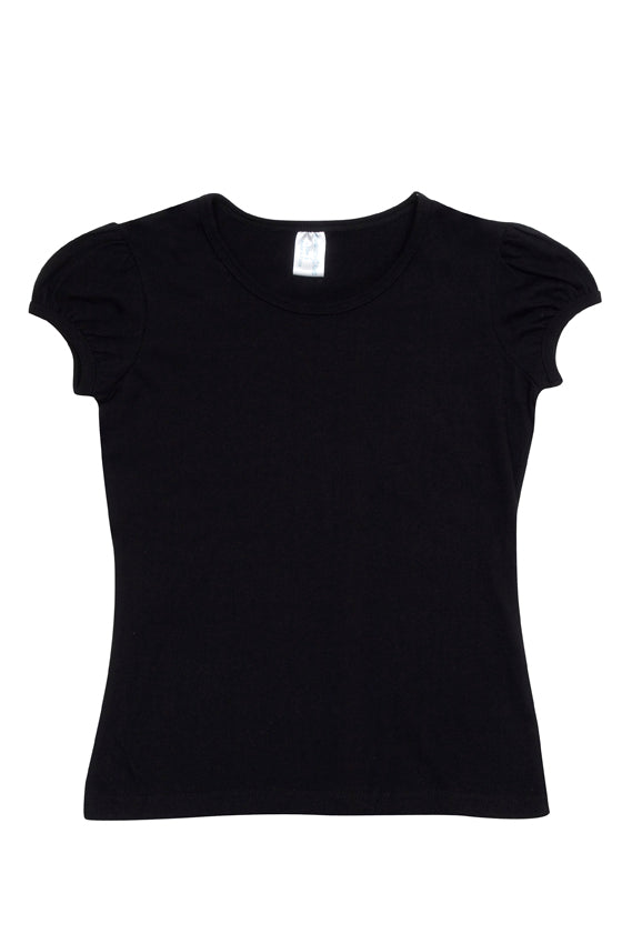 Girls Short Sleeve Puff Sleeve - T301GL