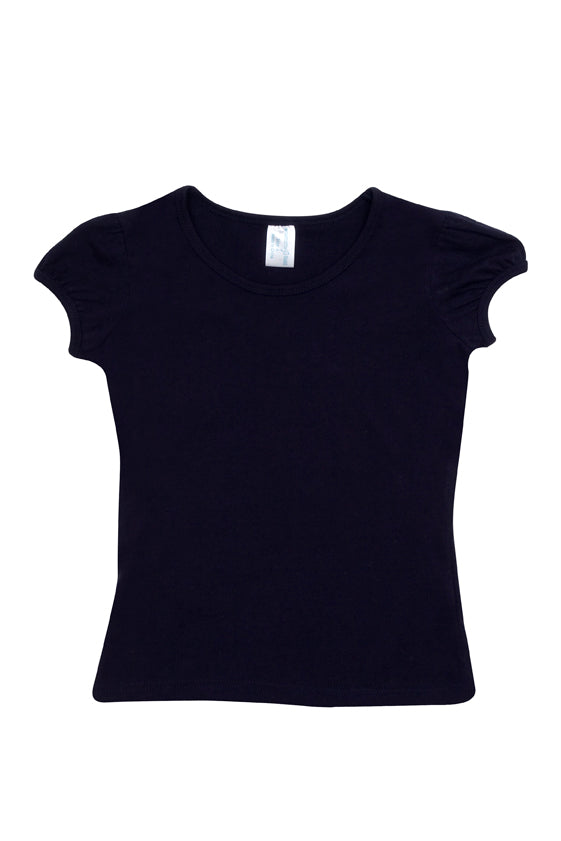 Girls Short Sleeve Puff Sleeve - T301GL