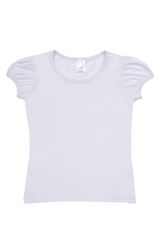 Girls Short Sleeve Puff Sleeve - T301GL