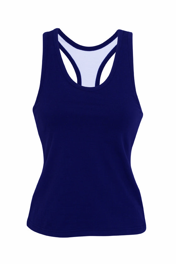 Ladies Self Brassiere Singlet - T666LD