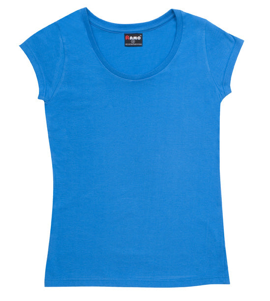 Ladies Jersey Scoop Neck T-shirt - T929LD