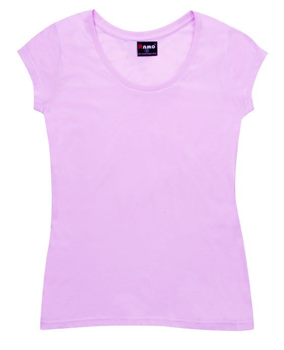 Ladies Jersey Scoop Neck T-shirt - T929LD