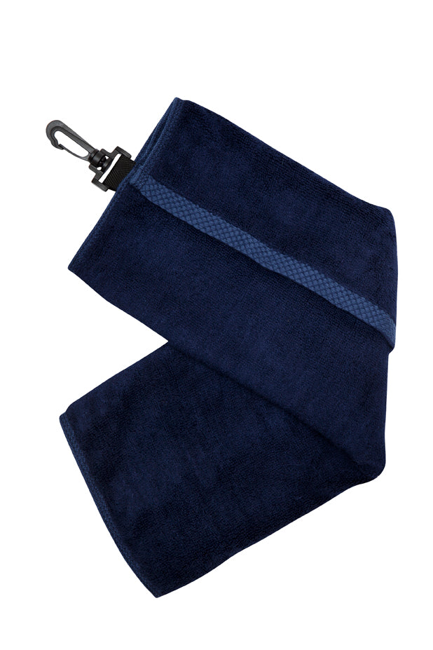 Bamboo Cotton Golf Towel with Plastic Hook Towel - TW001G