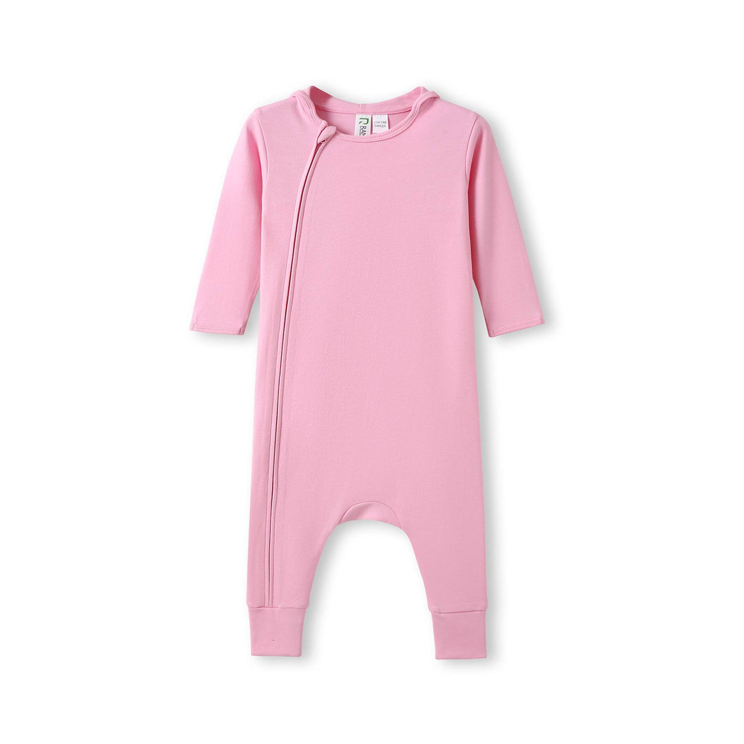 Hooded Organic Cotton Baby Suit - B151BB