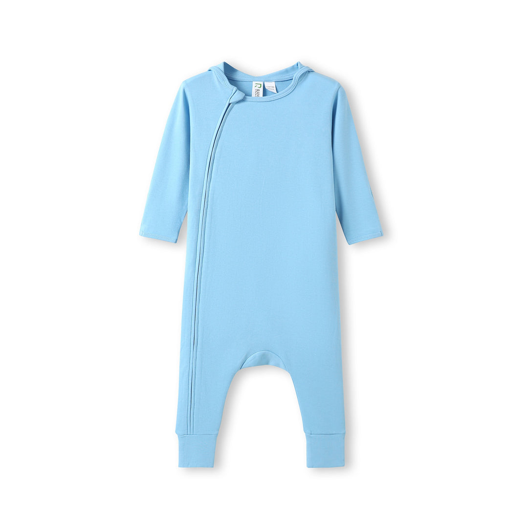 Hooded Organic Cotton Baby Suit - B151BB