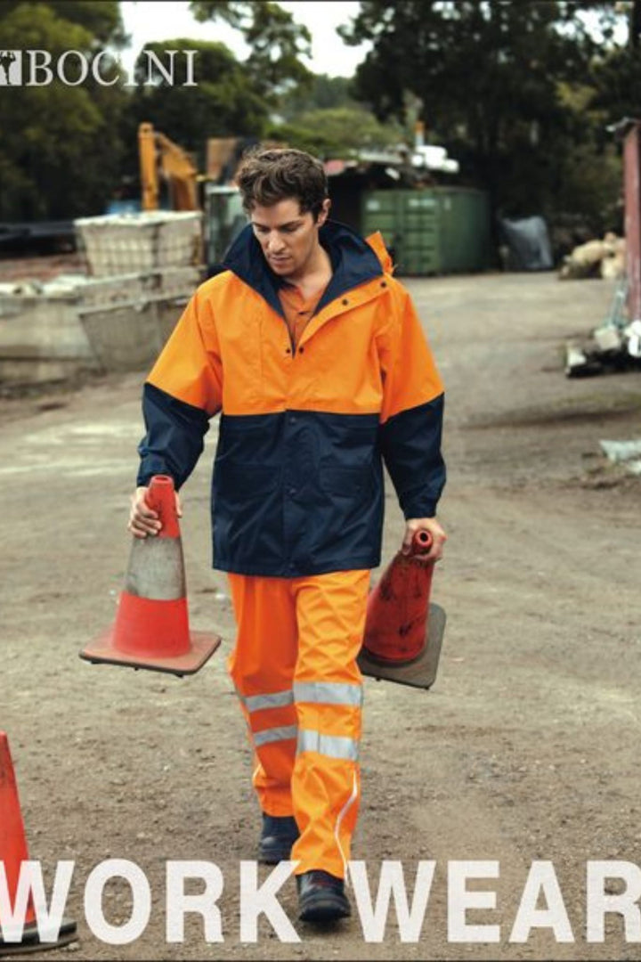 Hi Vis Polar Fleece Lined Safety Jacket SJ0431