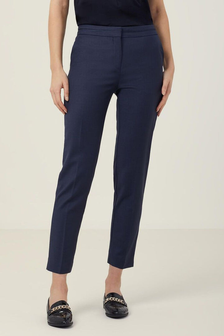 Ladies Sharkskin Slimline Detail Pant - BLN - CAT3KQ