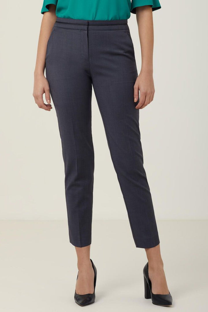 Ladies Sharkskin Slimline Detail Pant - CBL - CAT3N4