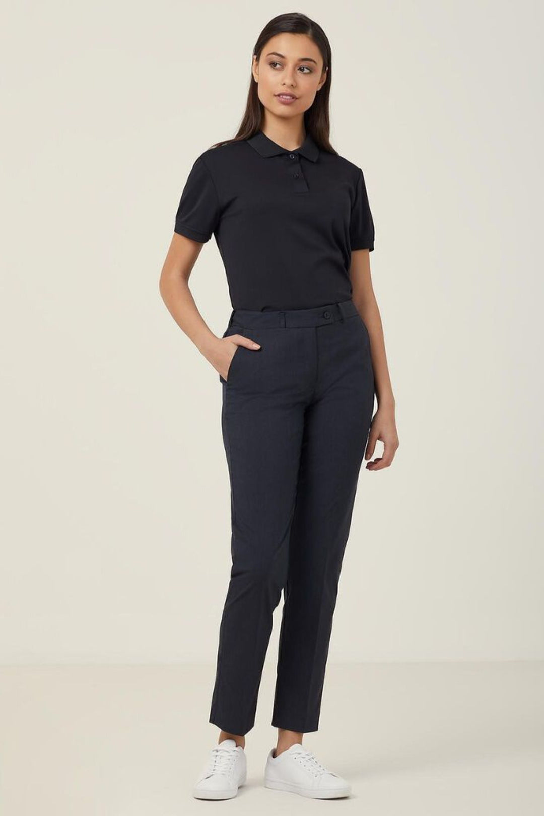 Ladies P/V Stretch Slim Leg Secret Waist Pant - CAT3QF