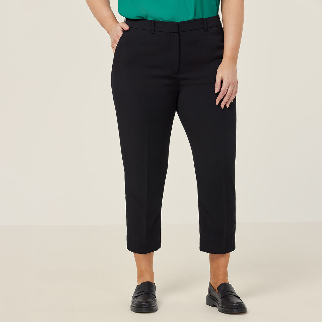 Crepe Stretch High Waist Cropped Pant - CAT3YC