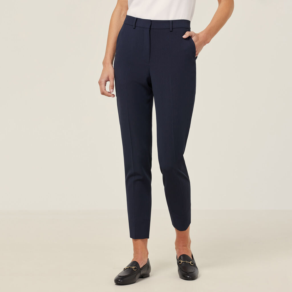 Crepe Stretch High Waist Cropped Pant - CAT3YC