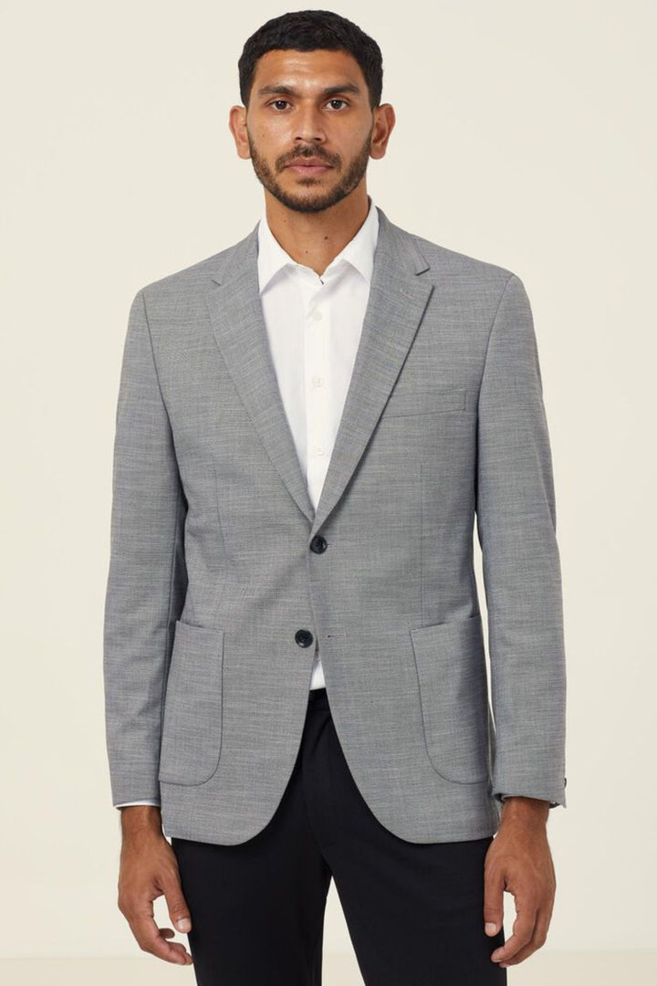 Men's Linen Look Half Lined Jacket - CATB94