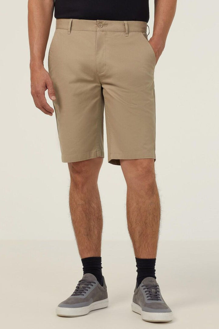 Mens Stretch Cotton Chino Shorts - CATCNN