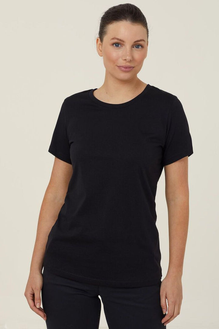 Ladies Cotton Jersey Short Sleeve Crew Neck Tee -CATUDM